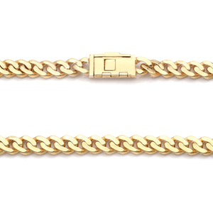 yellow gold cuban diamonds