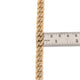 yellow gold cuban diamonds
