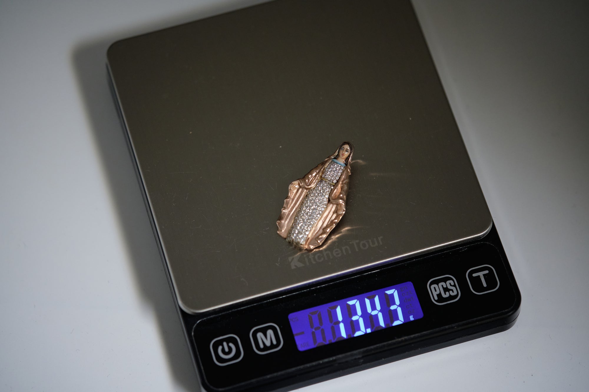 pendant rose gold mary