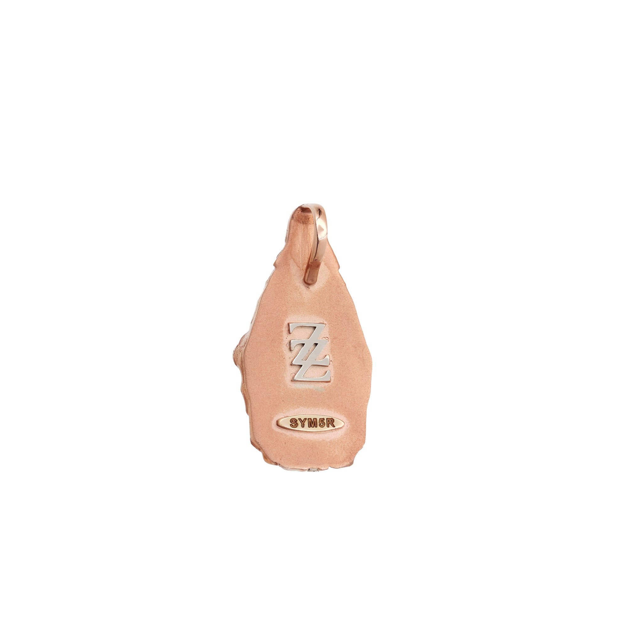 pendant rose gold mary