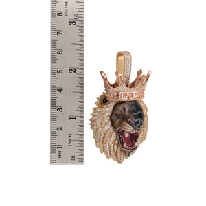 gorilla/lion pendant