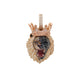 gorilla/lion pendant