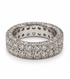 White Gold Eternity Band 9 ctw