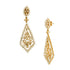Graduated Diamond Chandelier Earrings