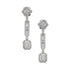Baguette Diamond Chandelier Earrings