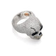 Diamond Skull Ring