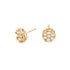 Hexagon Cluster Earrings