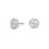 Graduated Diamond Cluster Earrings