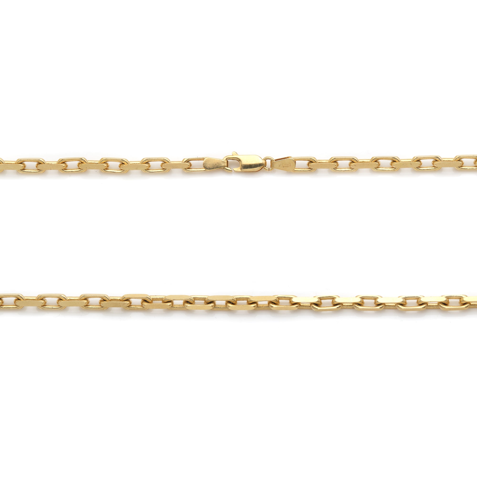 Cable Link Yellow Gold Chain