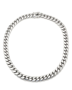 Cuban Link White Gold Chain