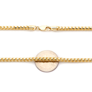 Franco Yellow Gold Chain