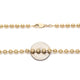 Moon Cut Yellow Gold Chain II