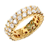 2 Row Diamond Eternity Band