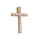 Duo Tone Diamond Cross