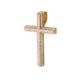 Duo Tone Diamond Cross