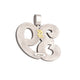 Character Pendants with Graduated Diamonds