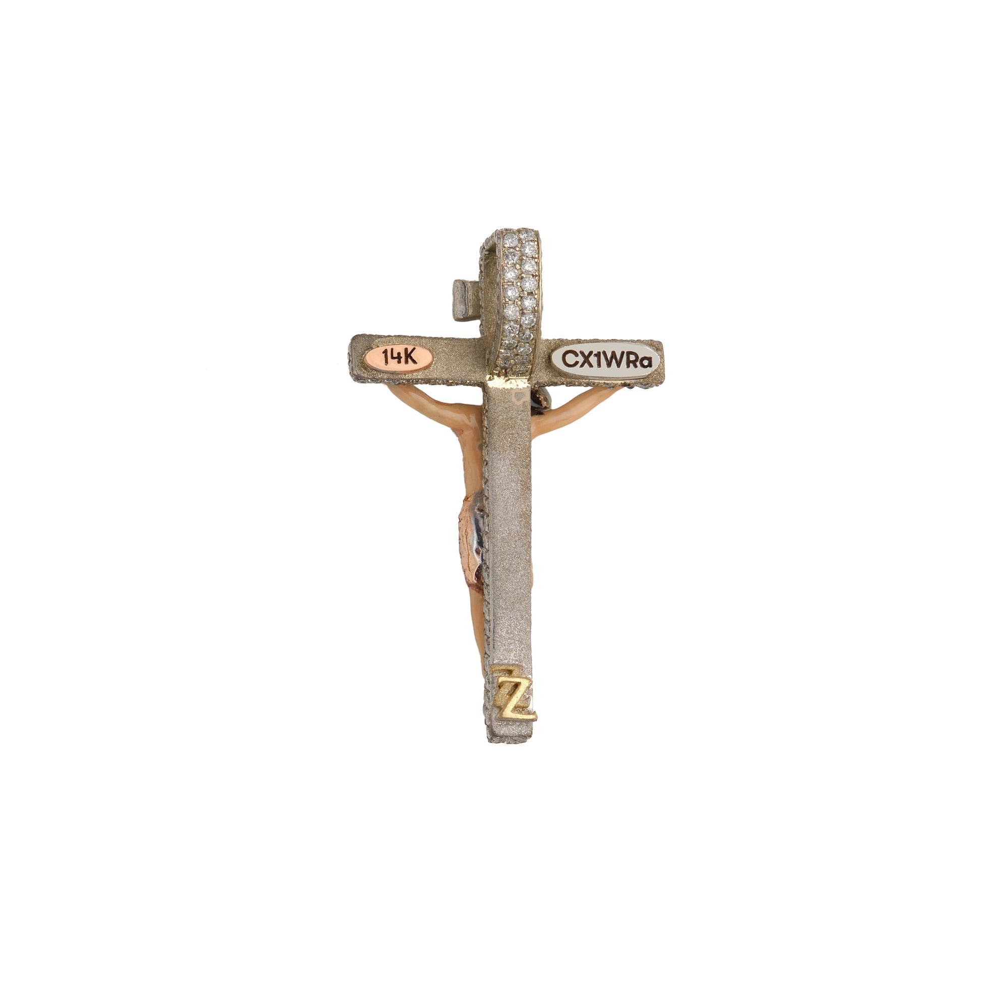 Micro Diamond Crucifix