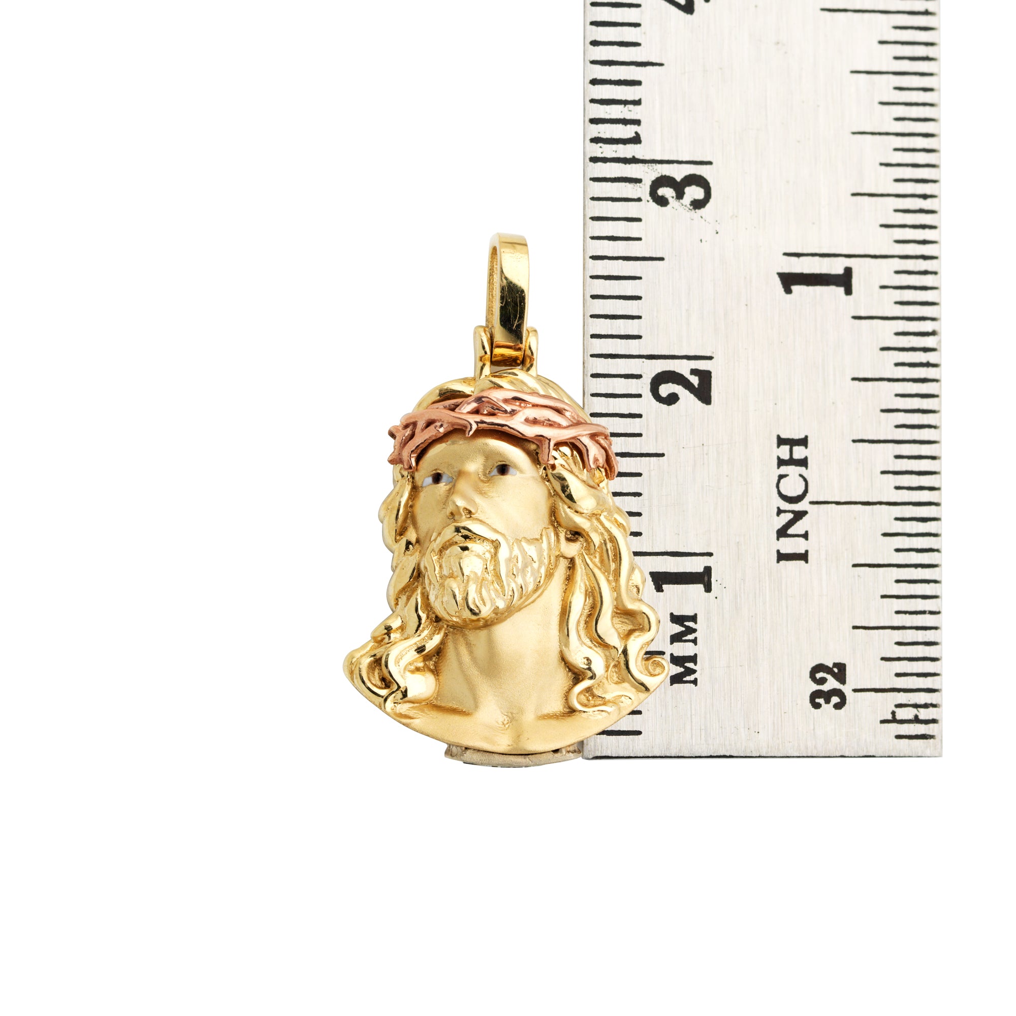 Jesus Head Pendant – Mazza New York