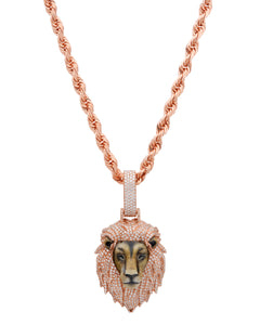 Micro Lion Head Pendant