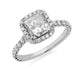 Victorian Princess Cut Diamond Ring