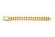 3 Row Diamond Prong Set Cuban Link Bracelet