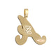 Braves Logo Diamond Pendant