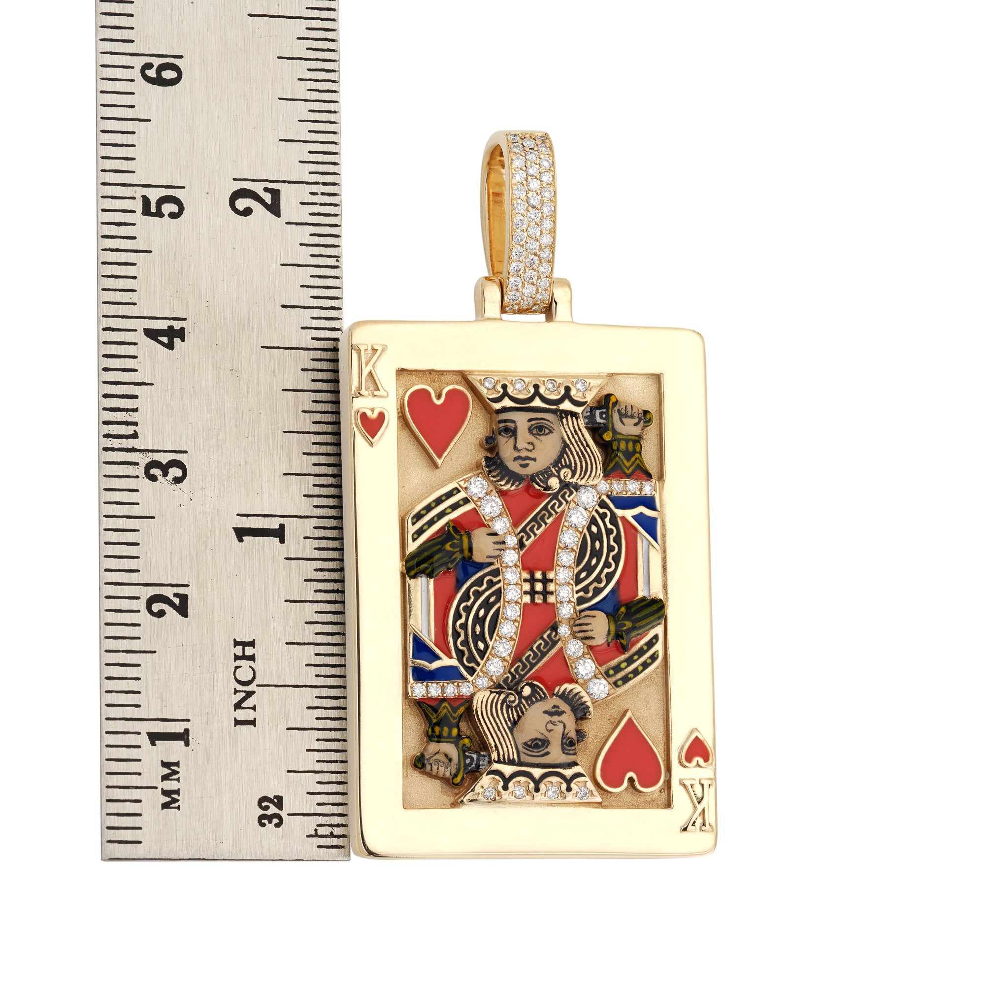King of Hearts Pendant Mazza New York