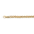 Gold Solid Wheat Link Chain